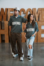 Load image into Gallery viewer, Redeemed Polo (Dark Grey Knit)
