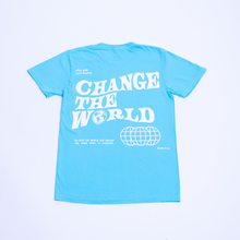 Load image into Gallery viewer, Change the World T-Shirt - Aqua
