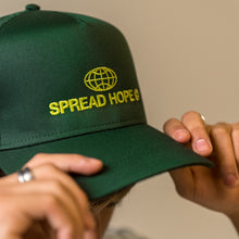 Load image into Gallery viewer, Green Spread Hope Trucker Hat
